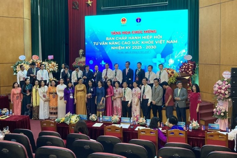 Đại hội thành lập Hiệp hội Tư vấn Nâng cao sức khỏe Việt Nam khóa I, nhiệm kỳ 2025-2030