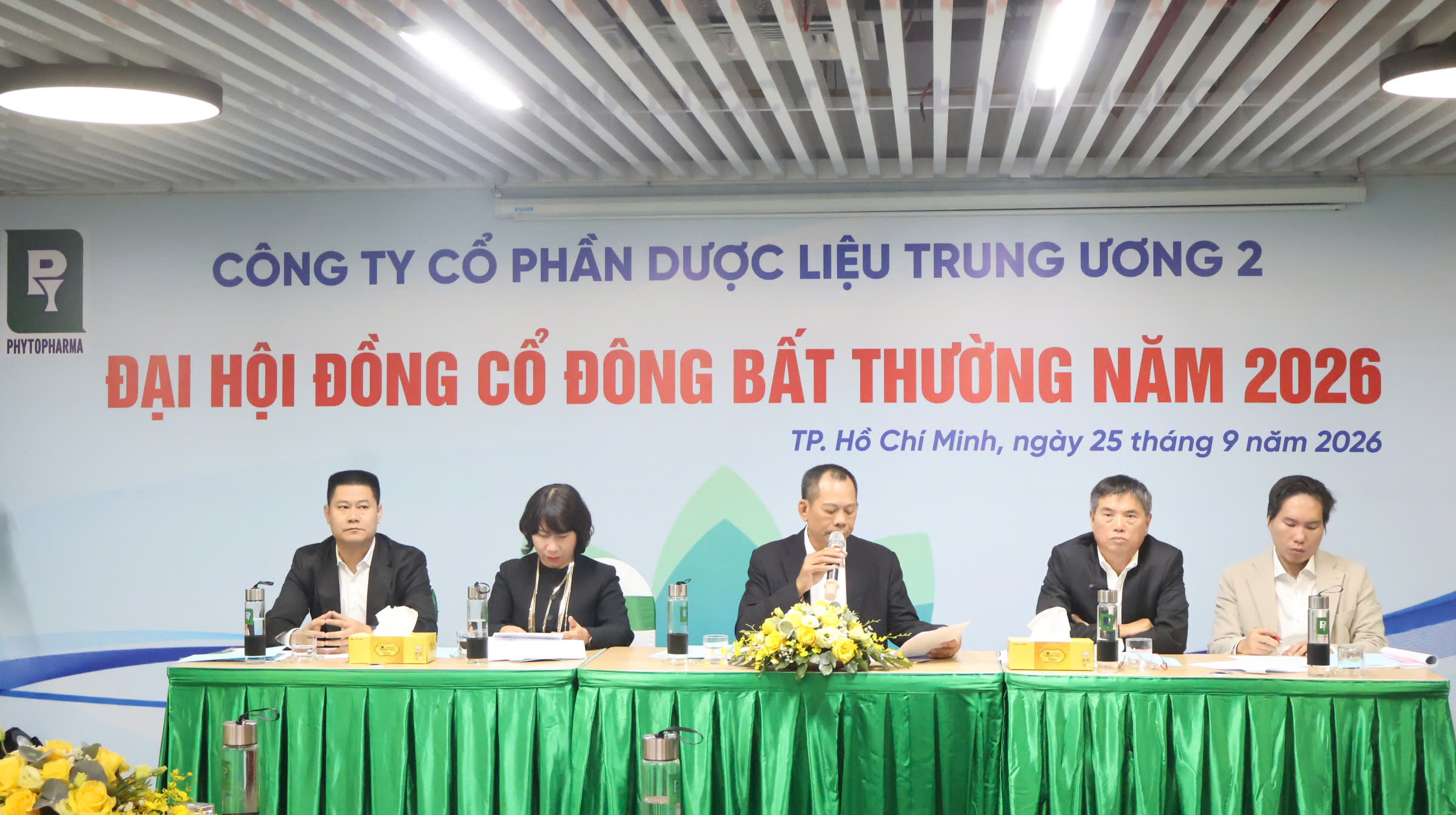 Phytopharma tổ chức thành công Đại hội đồng cổ đông bất thường năm 2026, thông qua nhiều quyết sách quan trọng cho giai đoạn phát triển mới